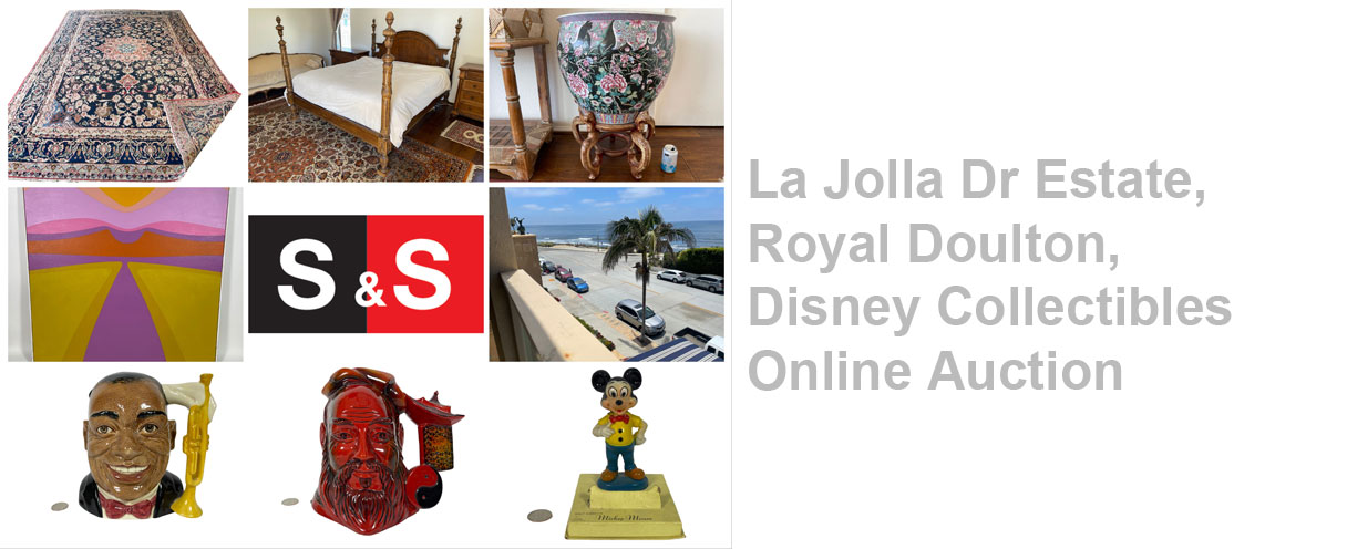 La Jolla Dr Estate: Featuring Royal Doulton And Disney Collectibles