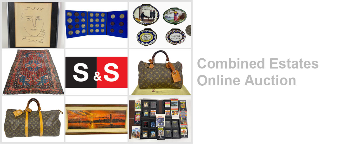 Combined Estates Online Auction: Featuring Louis Vuitton Handbags, Coin Collection, Furniture, Collectibles And More
