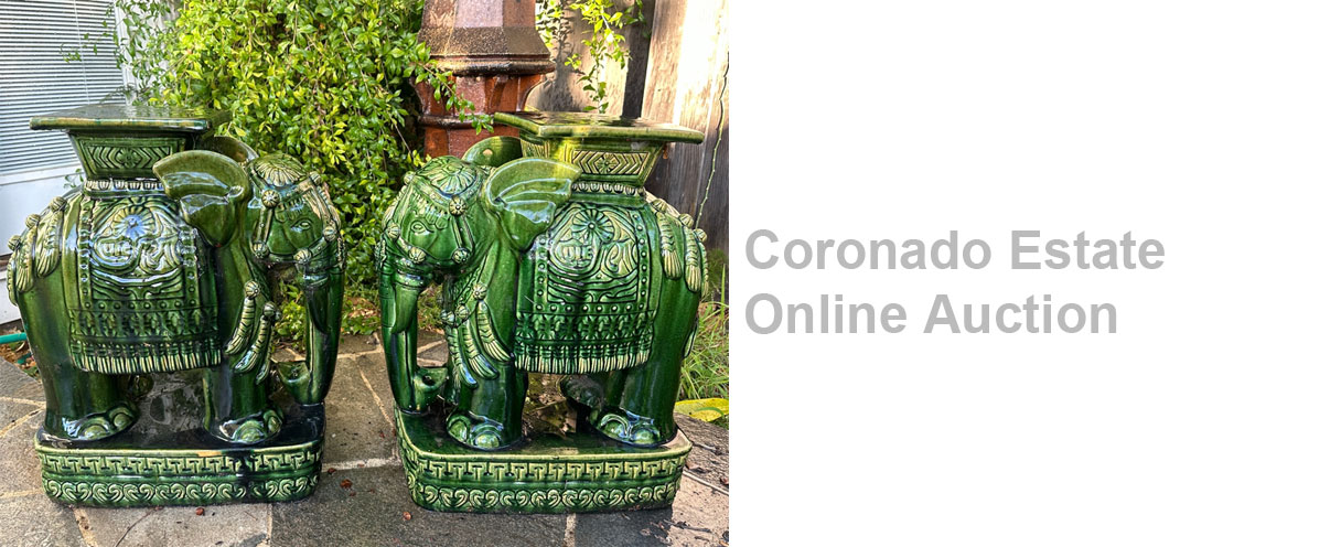 Coronado Estate Online Auction: Featuring Silver, Persian Rugs, Furniture & More